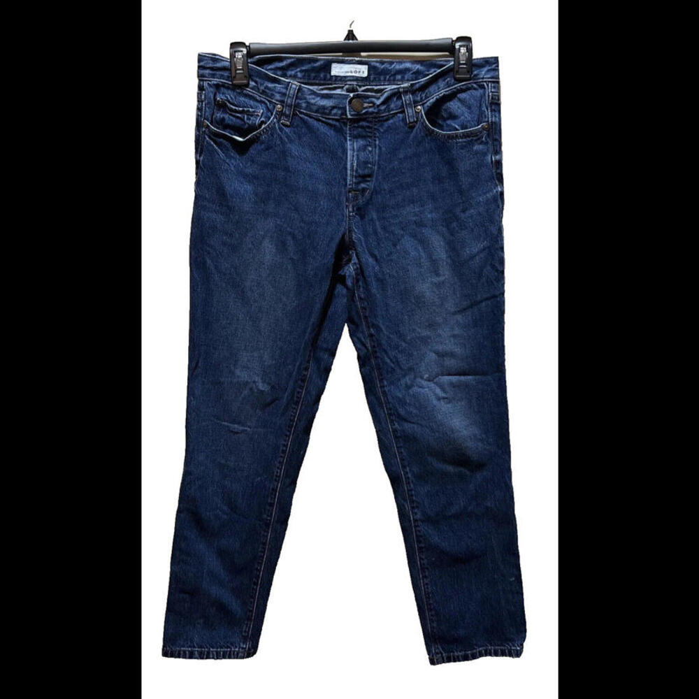 Ann Taylor Loft Womens Modern Fit Jeans Size 10 Blue Denim